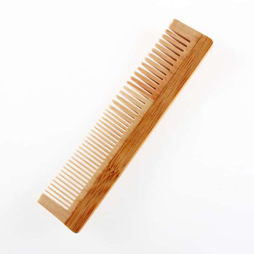 Pettine per capelli in bamboo