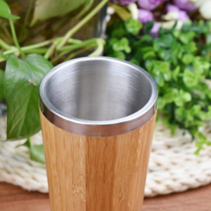 thermos in bamboo e acciaio inox un accessorio ecologico e con stile