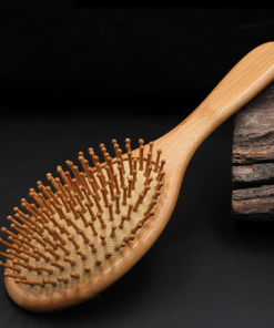 Spazzola per capelli in bamboo